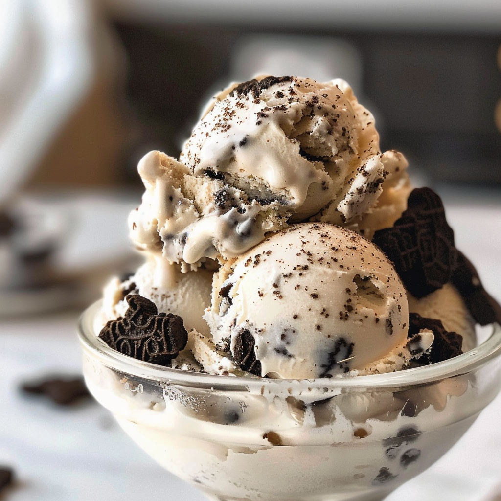 Amazing Cookies and Cream Ice Cream for a Delicious Treat