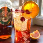 Amazing Cranberry Orange Summer Drink No Alcohol Sparkler