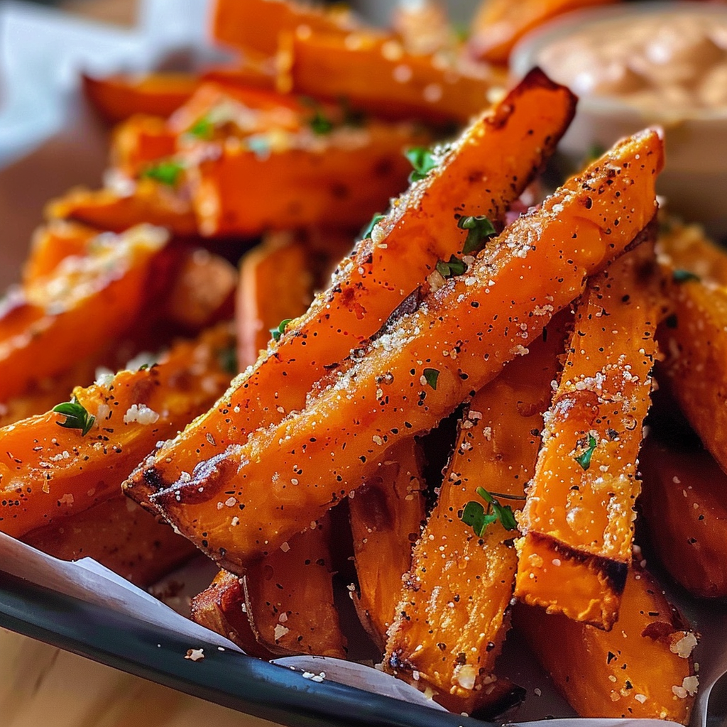 Crispy Oven Baked Sweet Potato Fries