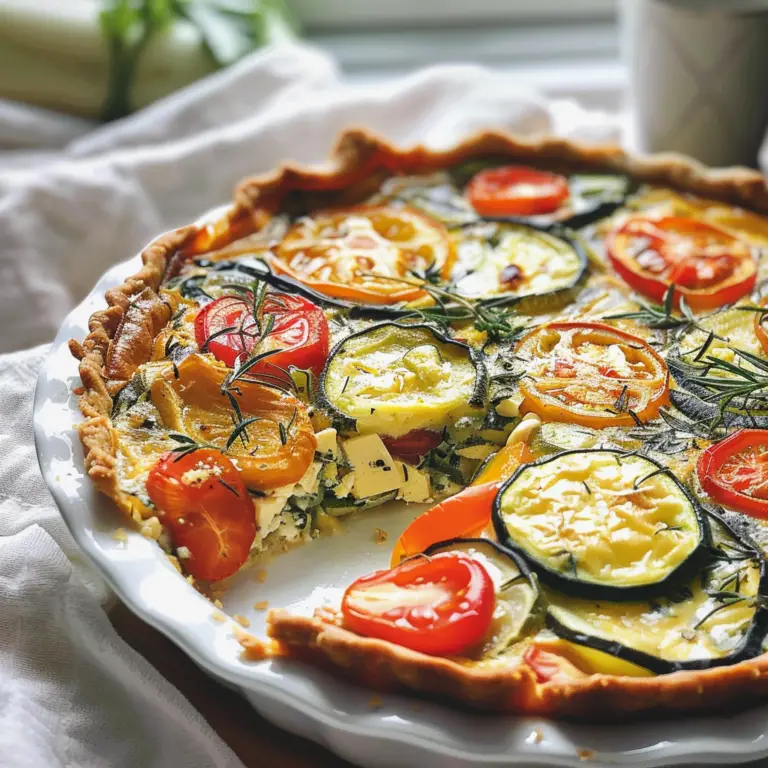 Amazing Crustless Garden Vegetable Quiche for Delicious Brunch