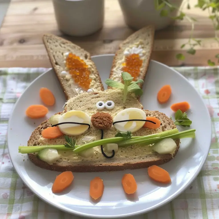 Amazing Easter Bunny Sandwiches for a Delicious Celebration