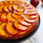 Easy Peach Upside-Down Cake Recipe: Deliciously Amazing Delight