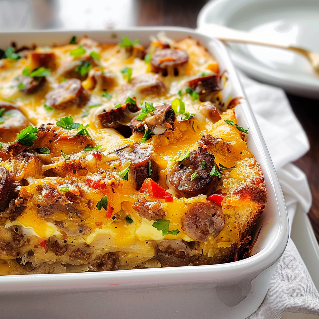 Easy Sausage Breakfast Casserole: A Delicious Morning Treat