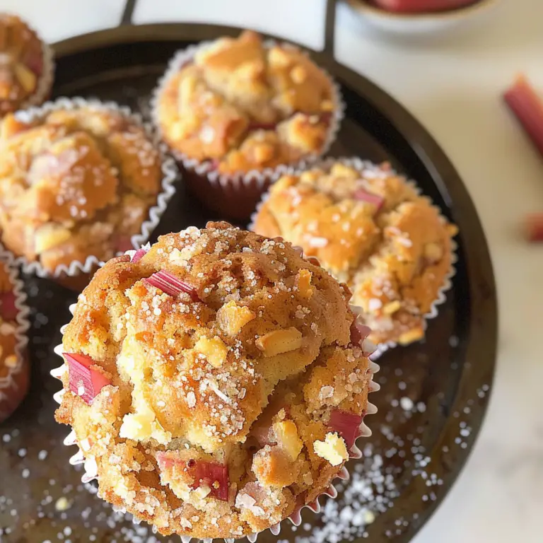 Incredible Easy Rhubarb Muffins Recipe for Delicious Moments