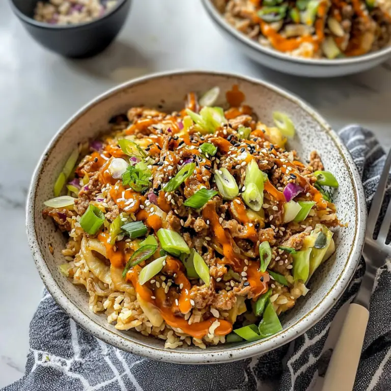 Amazing Egg Roll in a Bowl for a Delicious Meal