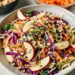Amazing Father’s Day Apple Slaw with Honey Dijon Delight