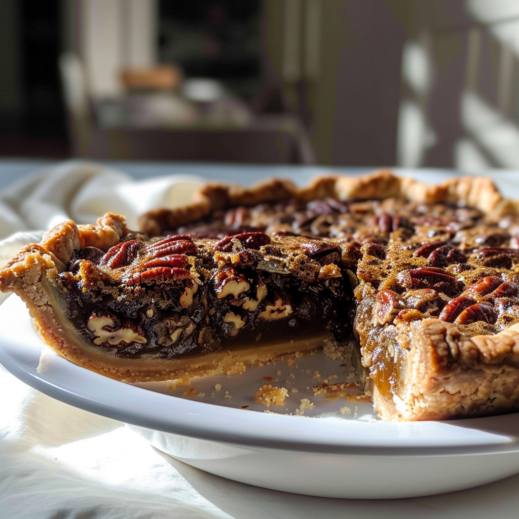 Father’s Day Bourbon Pecan Pie
