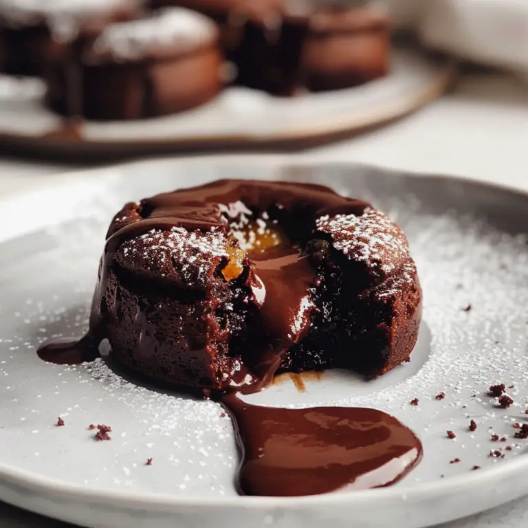 Amazing Father’s Day Chocolate Lava Cakes for Delightful Moments