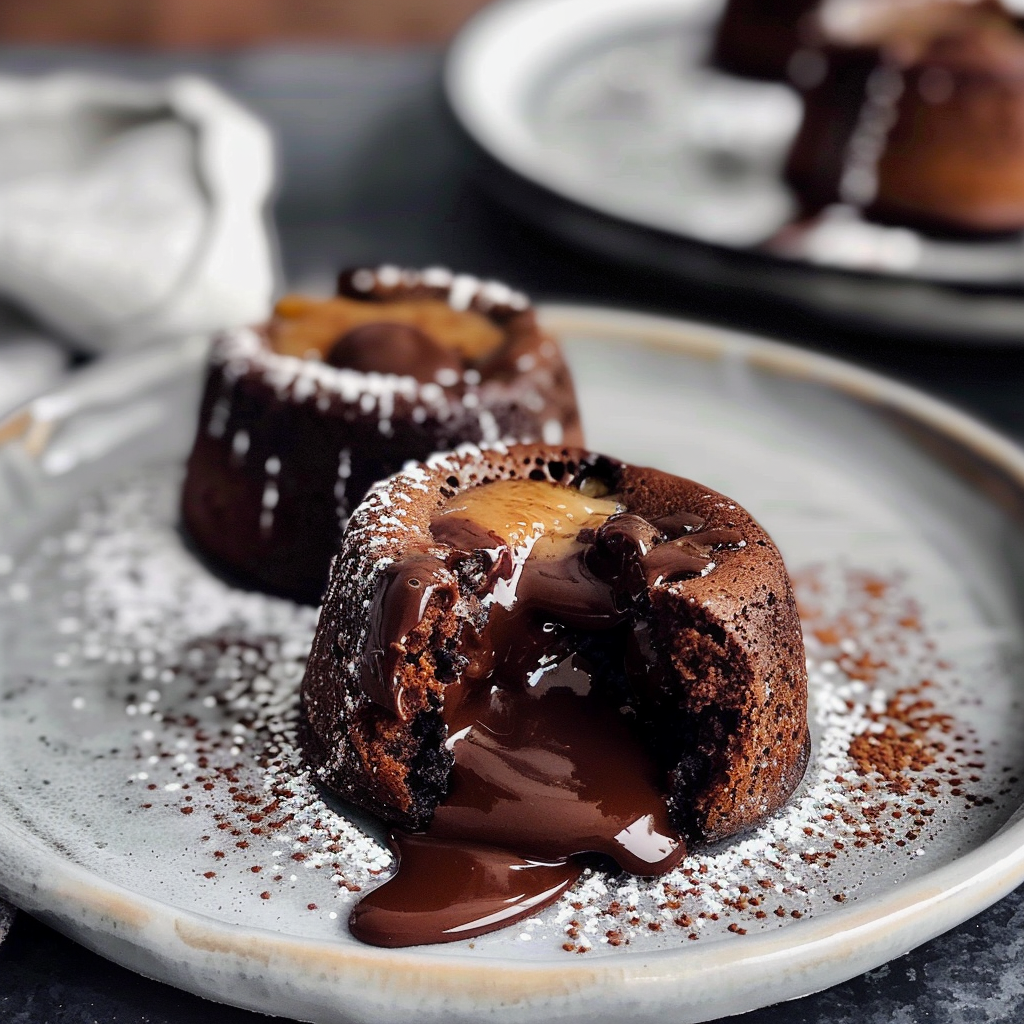Father’s Day Chocolate Lava Cakes