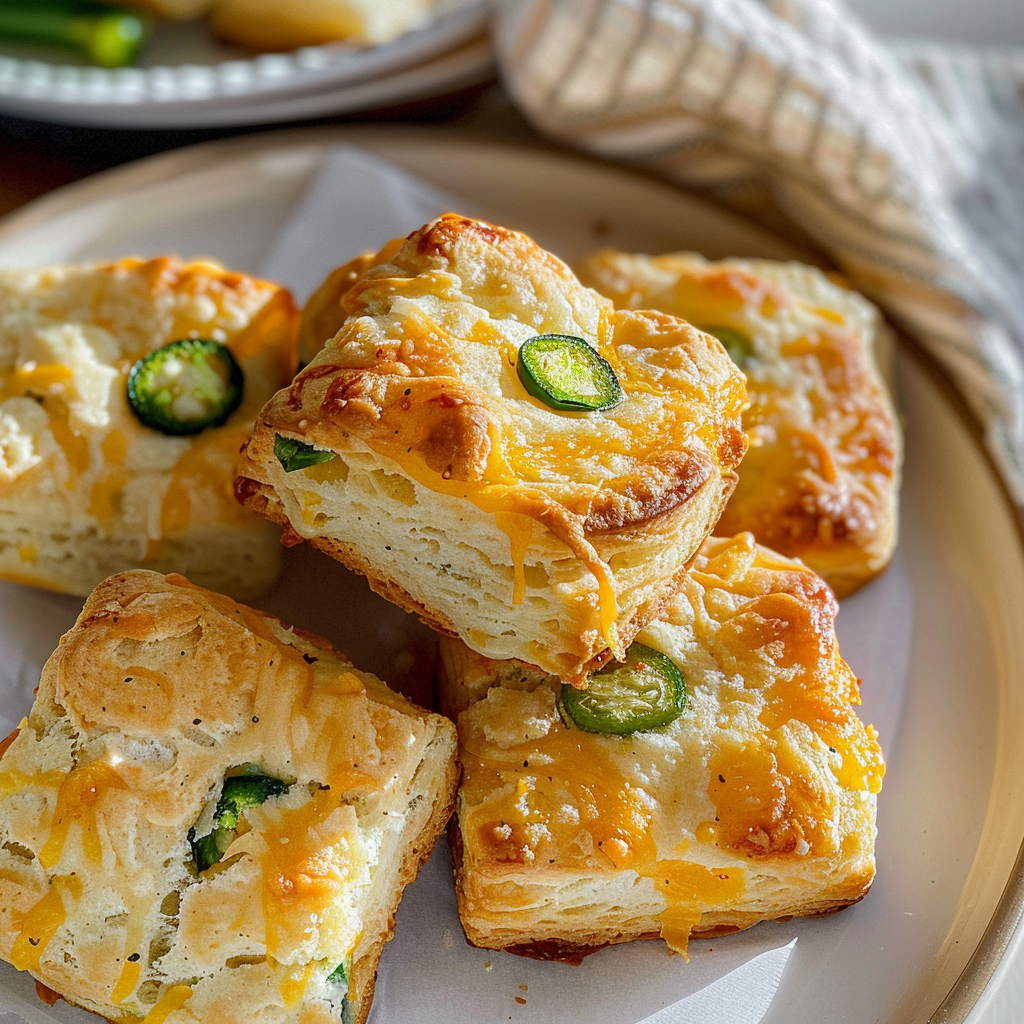 Father’s Day Jalapeño Cheddar Biscuits