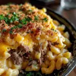 Amazing Father’s Day Mac and Cheese with Beef Delight