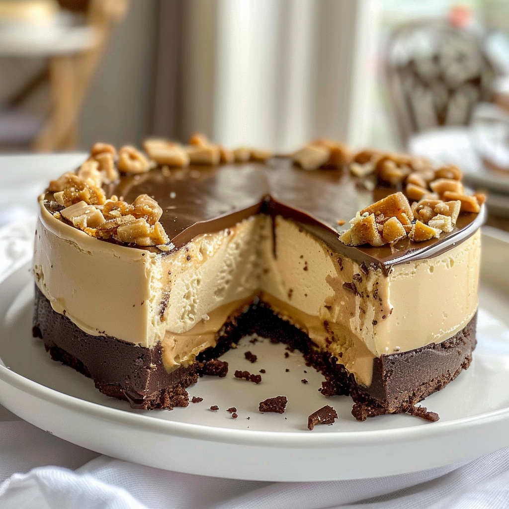 Father’s Day Peanut Butter Cheesecake