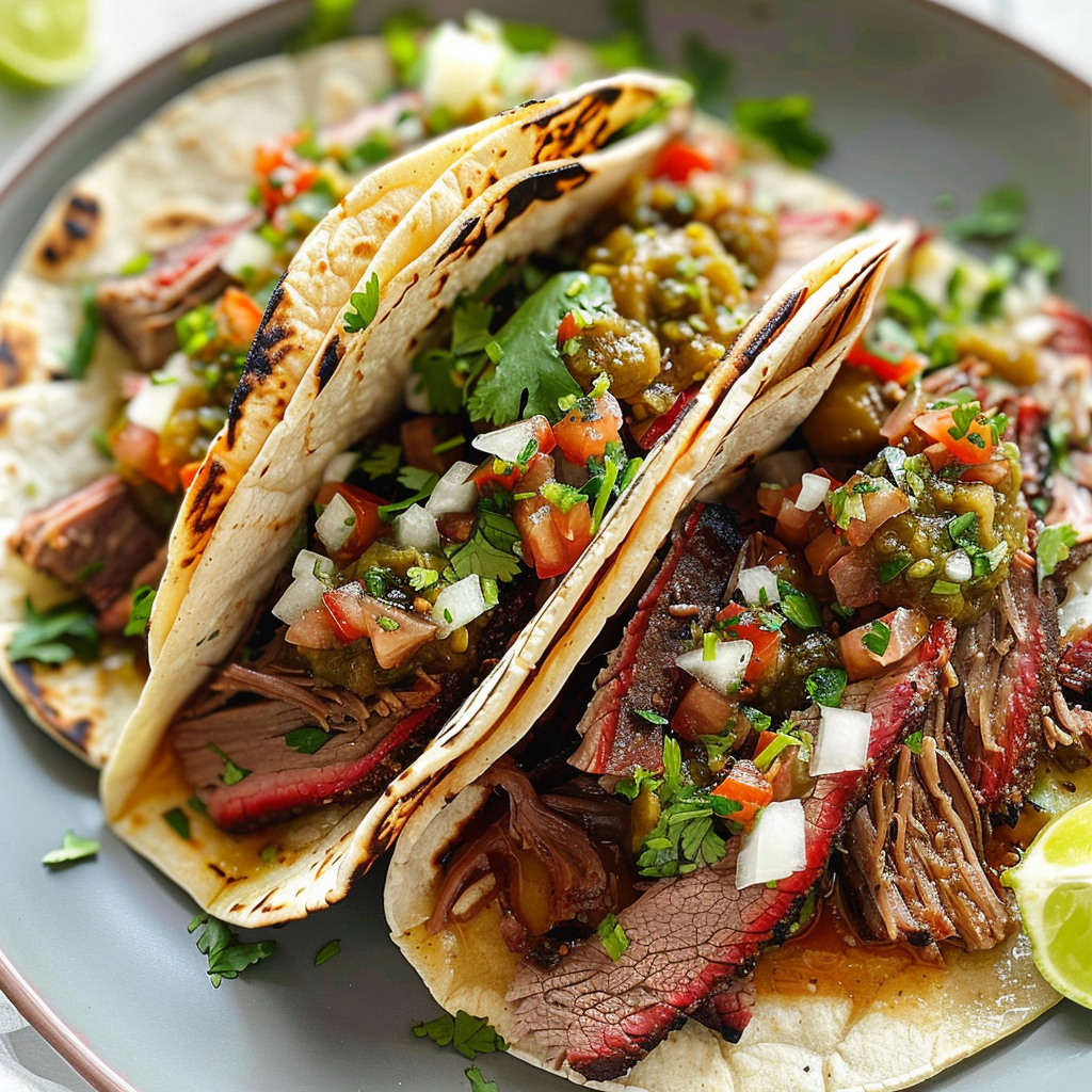 Father’s Day Smoked Brisket Tacos