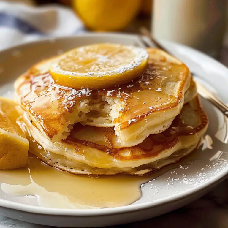 Fluffy Lemon Pancakes: Incredible and Delicious Morning Treats