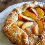 Incredible Fresh Peach Galette with Buttery Crust Delight