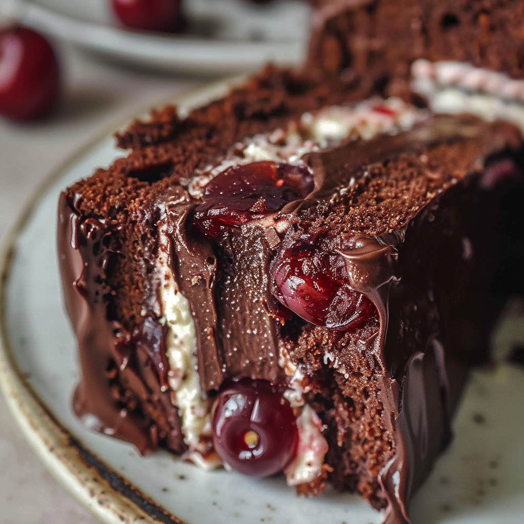 Amazing Fresh Cherry Chocolate Cake Recipe for Delightful Moments