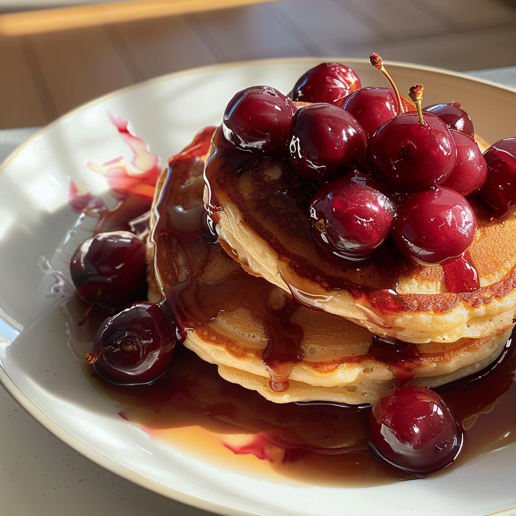 Amazing Fresh Cherry Pancakes Recipe for Delicious Mornings