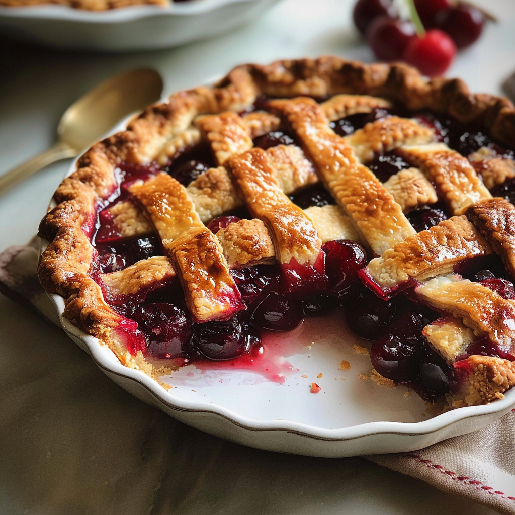 Fresh cherry pie recipe