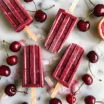 Fresh Cherry Popsicles Recipe - Delicious Summer Treats