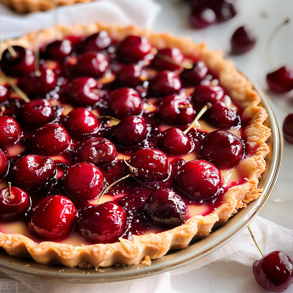 Amazing Fresh Cherry Tart Recipe for a Delicious Treat