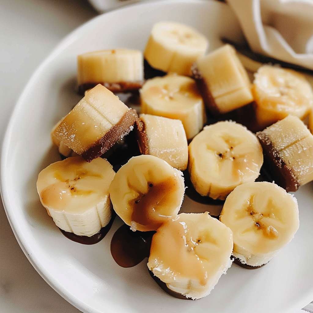 Amazing Frozen Banana Bites with Peanut Butter Delight