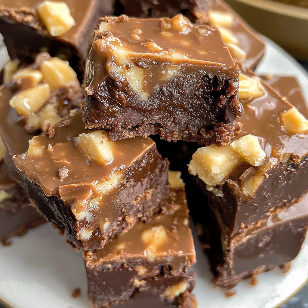 German Chocolate Fudge