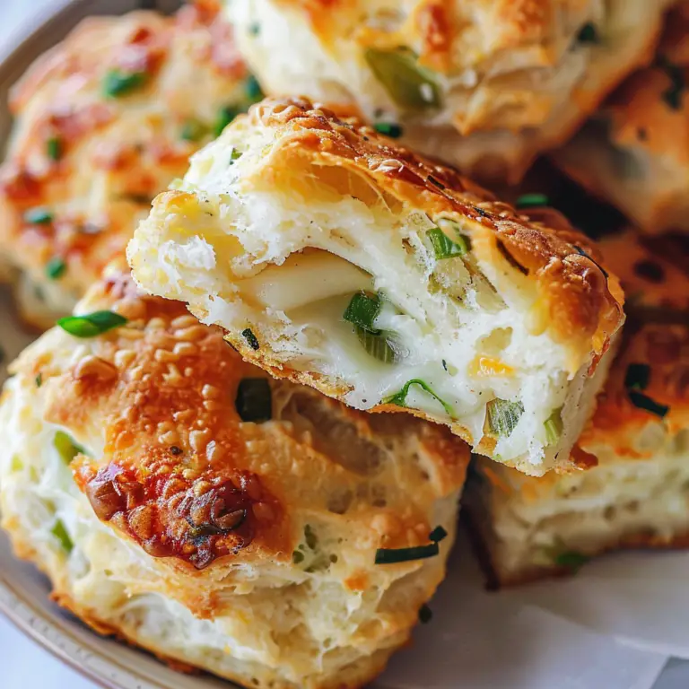 Amazing Green Onion and Cheddar Biscuits for Delicious Moments