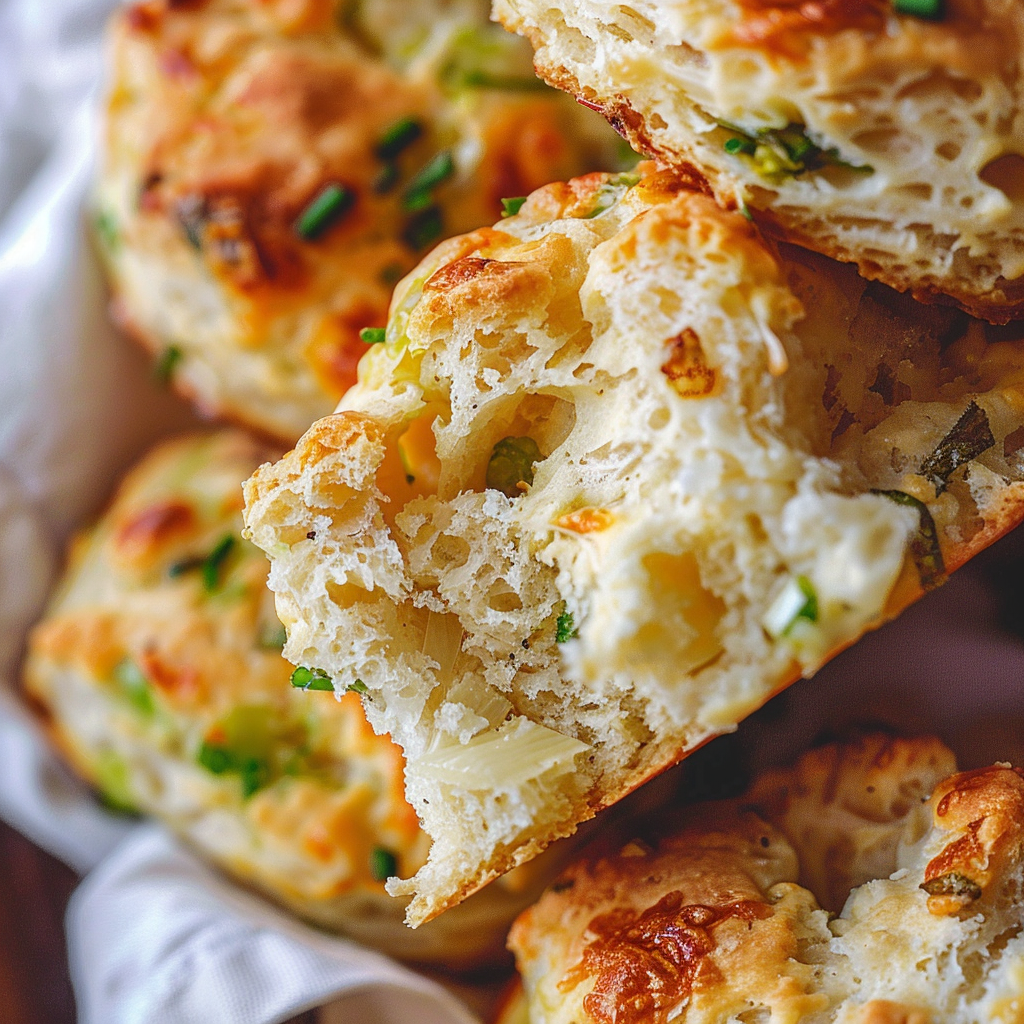 Green Onion and Cheddar Biscuits