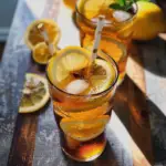 Herbal iced tea summer drink no alcohol Cold Brewed Lemon - Incredible Herbal Iced Tea Summer Drink No Alcohol Delight