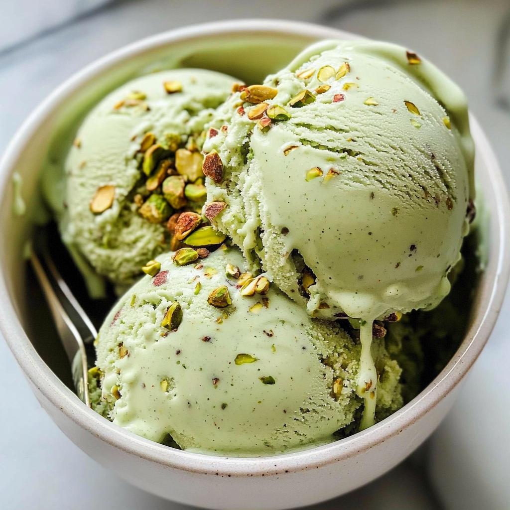 High-Protein Pistachio Ice Cream