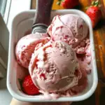 Amazing Homemade Strawberry Ice Cream for Delicious Bliss