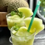 Delicious Honeydew Melon Summer Drink No Alcohol Slush Bliss