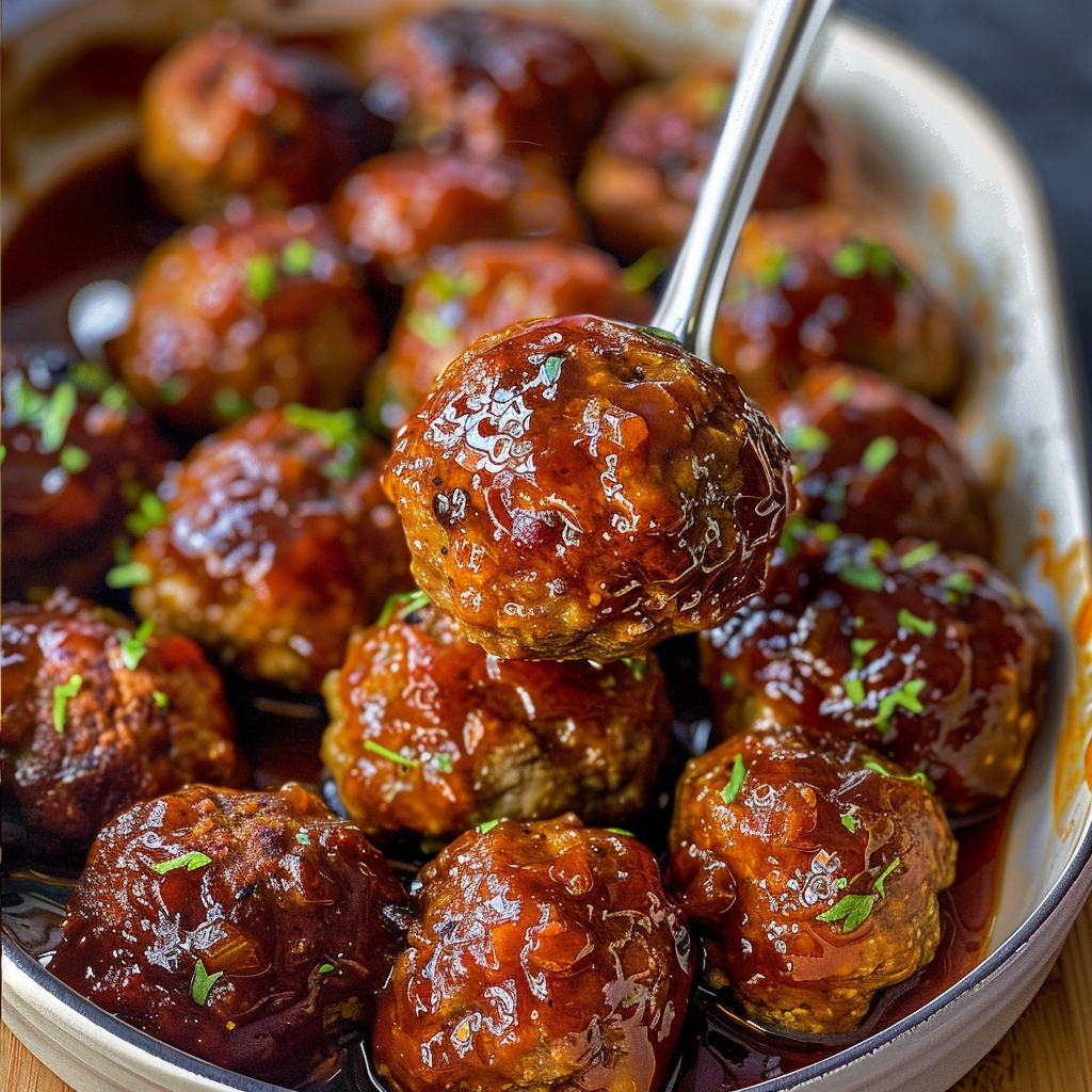 Juneteenth BBQ meatballs