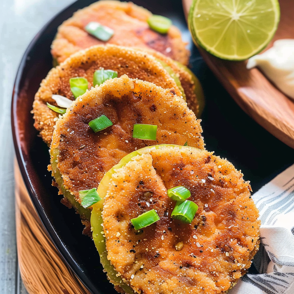 Juneteenth fried green tomatoes