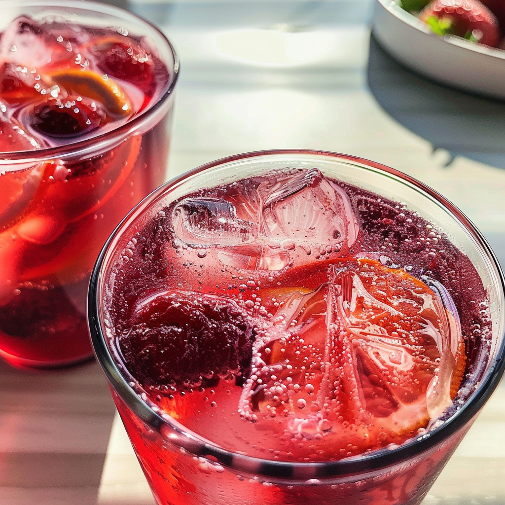 Juneteenth red punch drink
