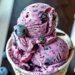 Amazing Lemon Blueberry Ice Cream for Delicious Summer Days