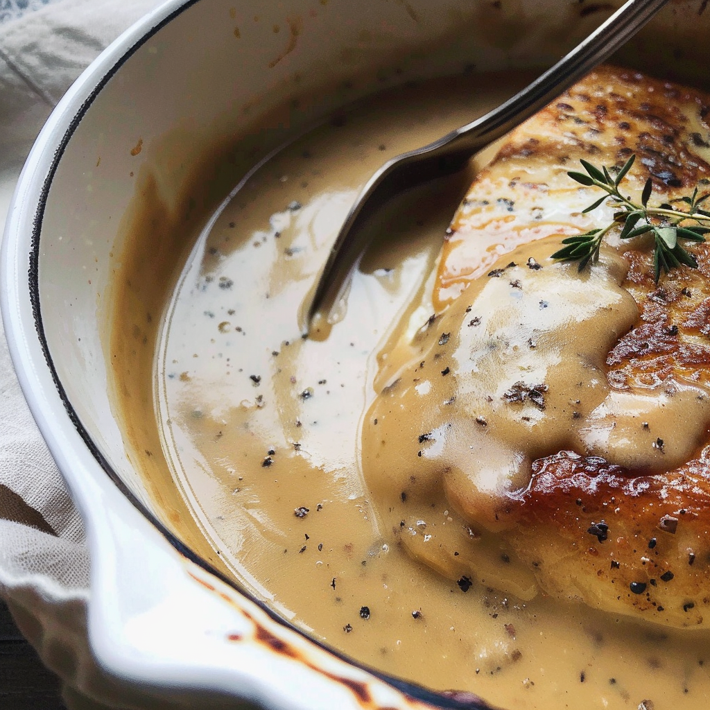 Make Ahead White Wine Gravy