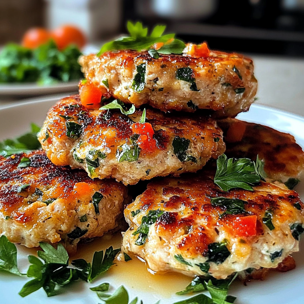 Amazing Mediterranean Chicken Patties for Mouthwatering Flavor