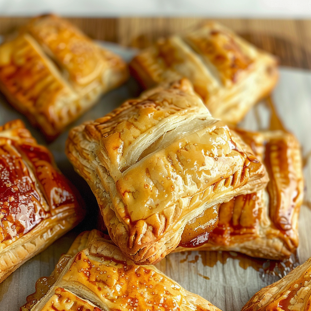 Mini Apple Hand Pies with Puff Pastry