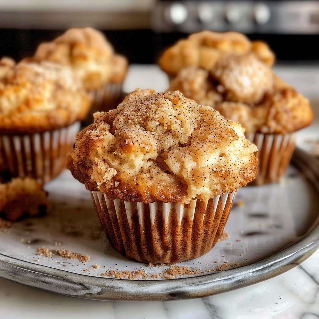 Moist Apple Cinnamon Muffins for Fall