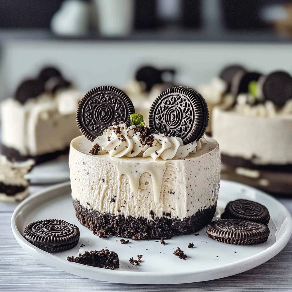 No Bake Oreo Cheesecake