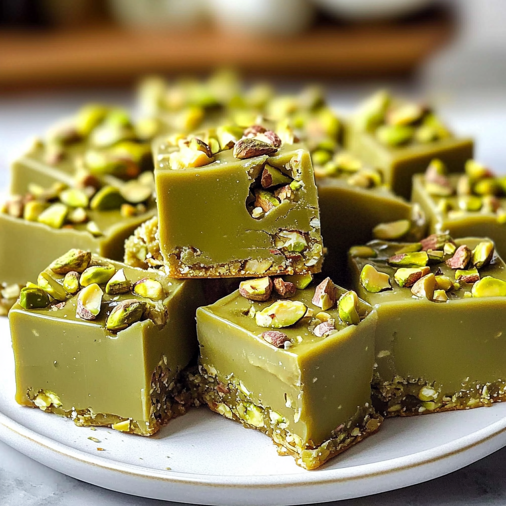 Amazing Pistachio Fudge - A Deliciously Rich Delight