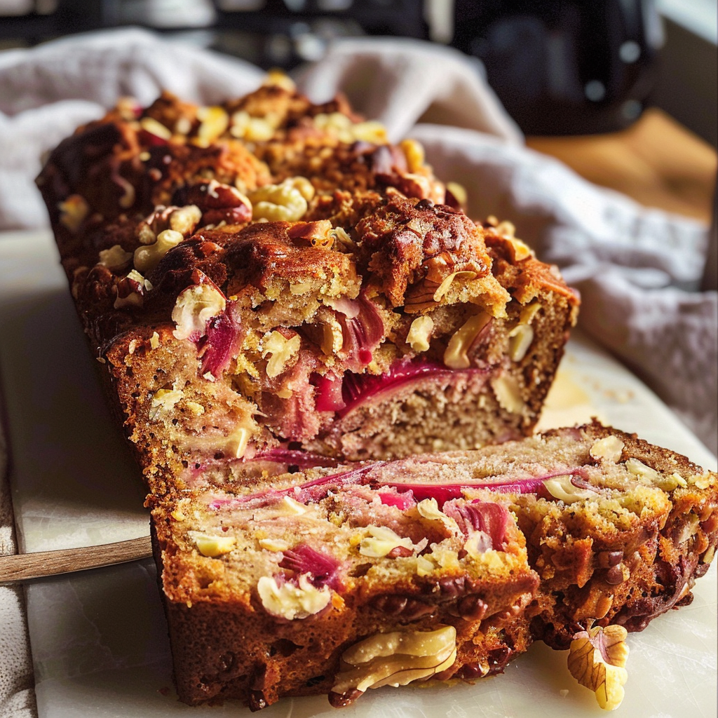 Amazing Rhubarb Bread Recipe with Walnuts for Delicious Moments