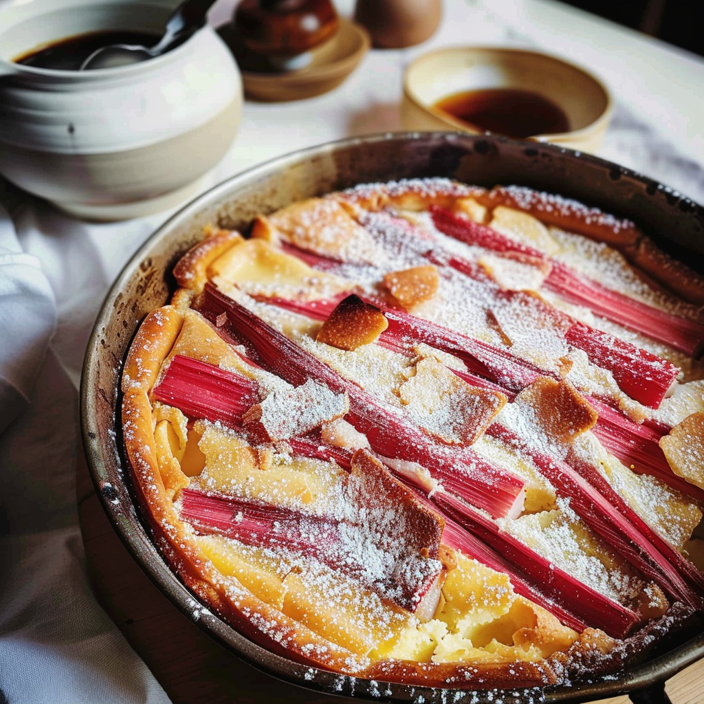 Amazing Rhubarb Clafoutis Recipe for a Delicious Dessert
