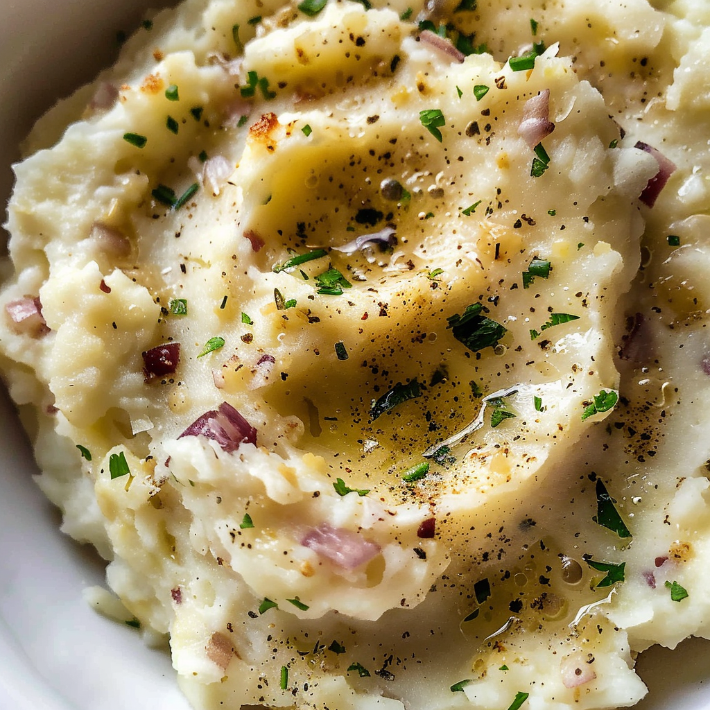 Roasted Garlic Mashed Potatoes