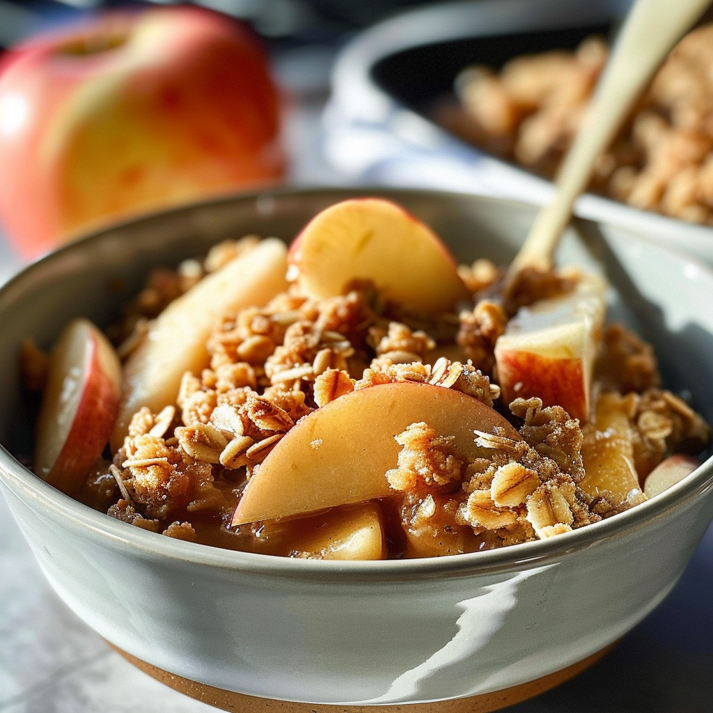 Slow Cooker Apple Crisp
