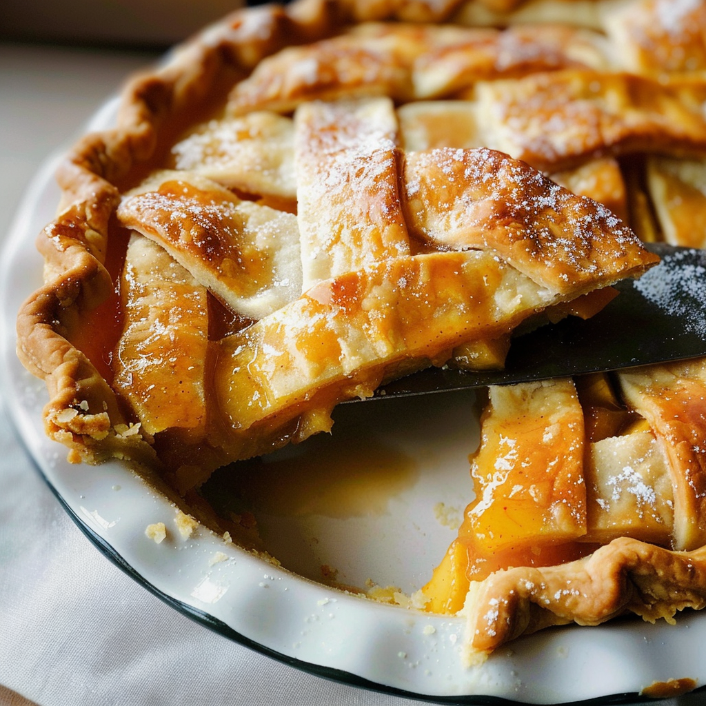 Southern Peach Pie Recipe from Scratch