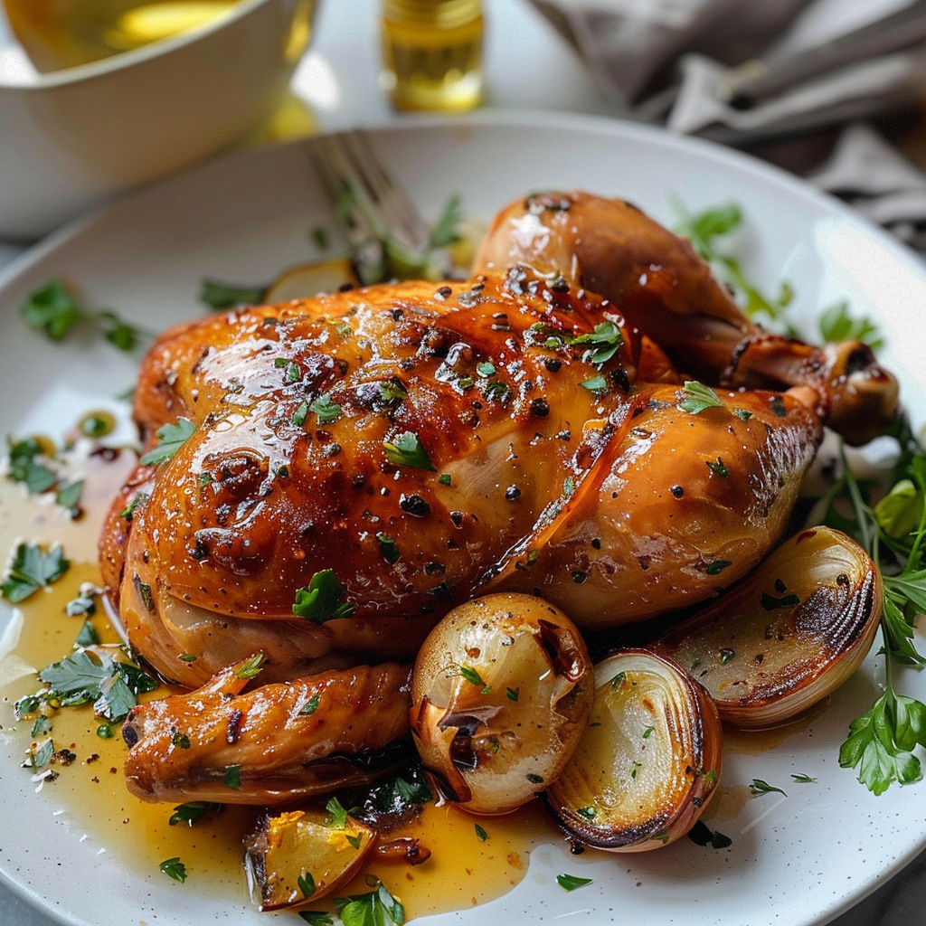 Steamed French Coq
