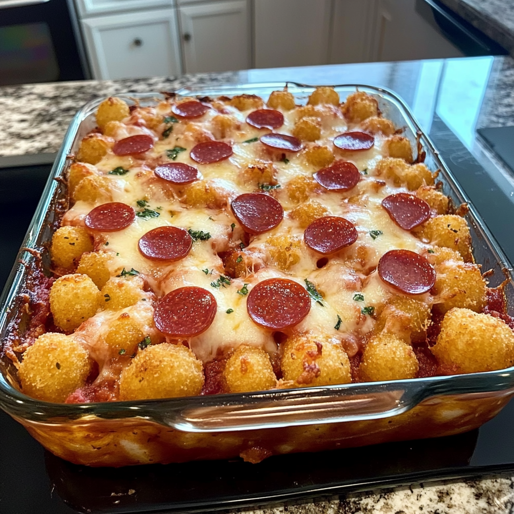 Amazing Tater Tot Pizza Casserole That Will Delight You