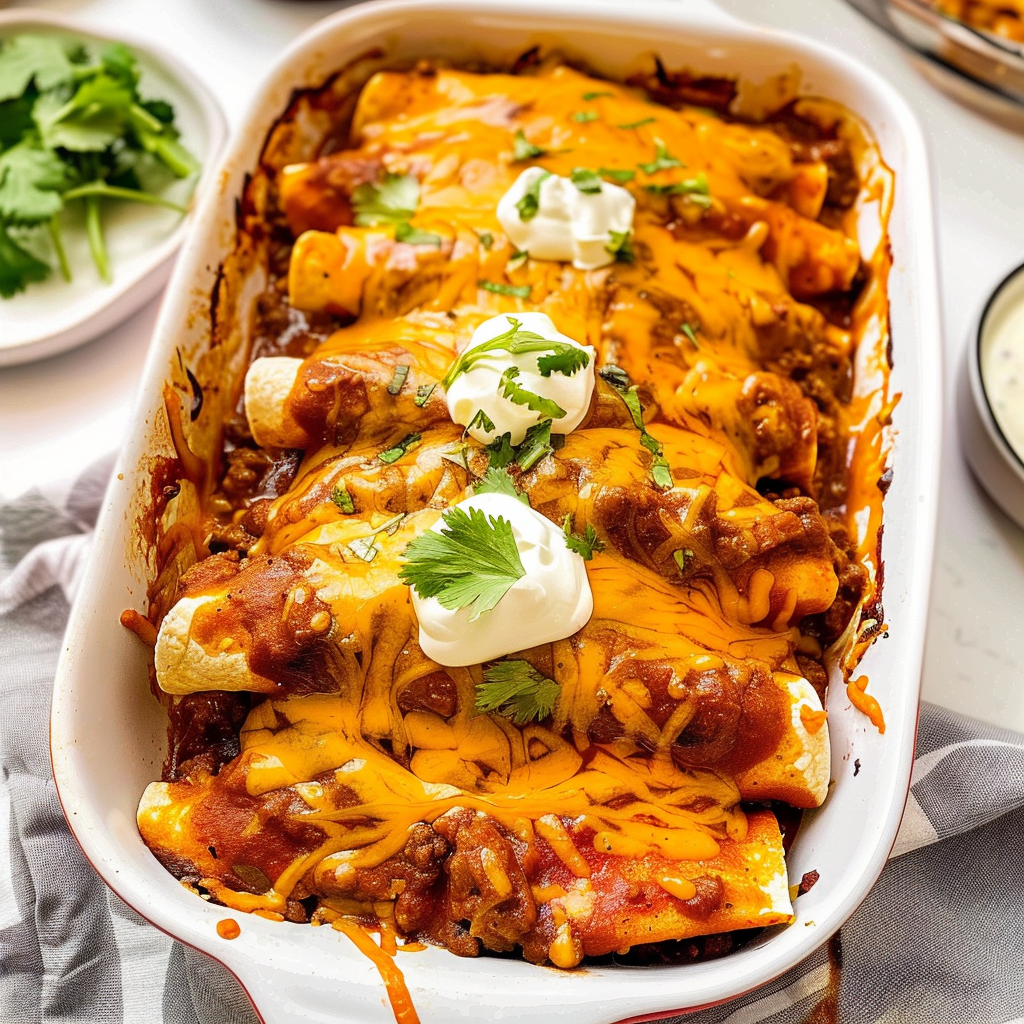 Incredible Tex-Mex Beef Enchiladas for a Delicious Feast